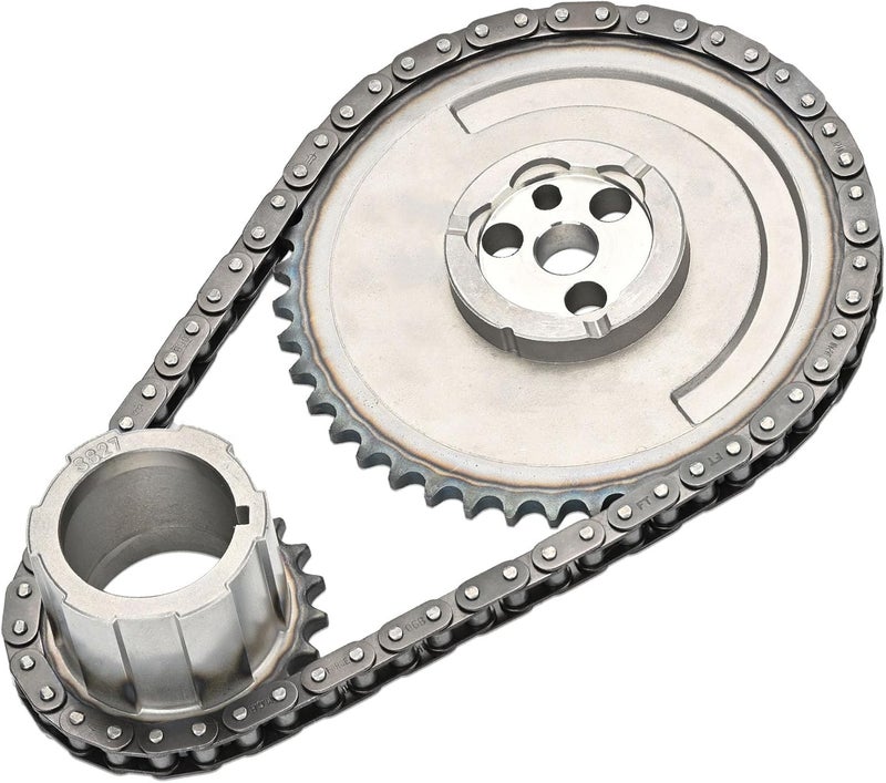 CHARMKER LS Timing Chain Kit Fits Gen 3 Ⅲ LS1 LS6 LS2 LS3 L96 LM7 LR4 LQ4 LQ9-4.8L 5.3L 6.0L V8 Engines Compatible with Chevy GMC 1997-2007 Silverado Suburban Express Impala Envoy Savana Sierra Yukon models - Image 1